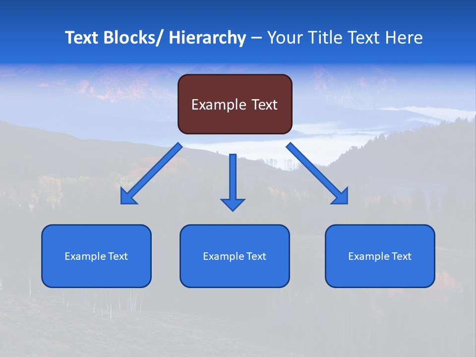 Beautiful Mountain View PowerPoint Template