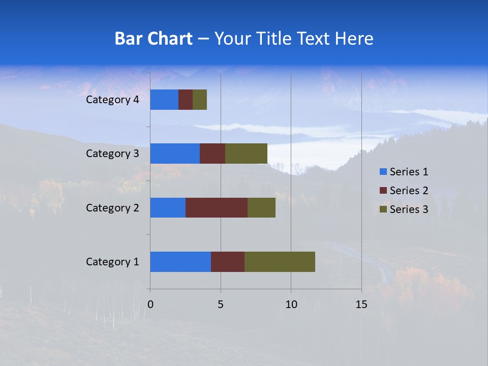 Beautiful Mountain View PowerPoint Template