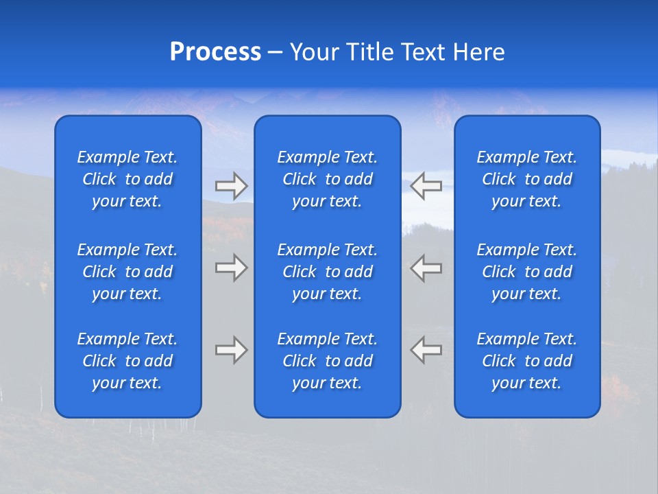 Beautiful Mountain View PowerPoint Template