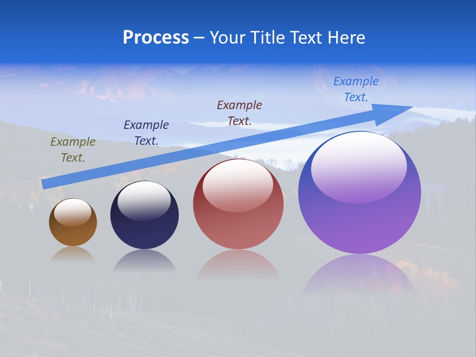 Beautiful Mountain View PowerPoint Template