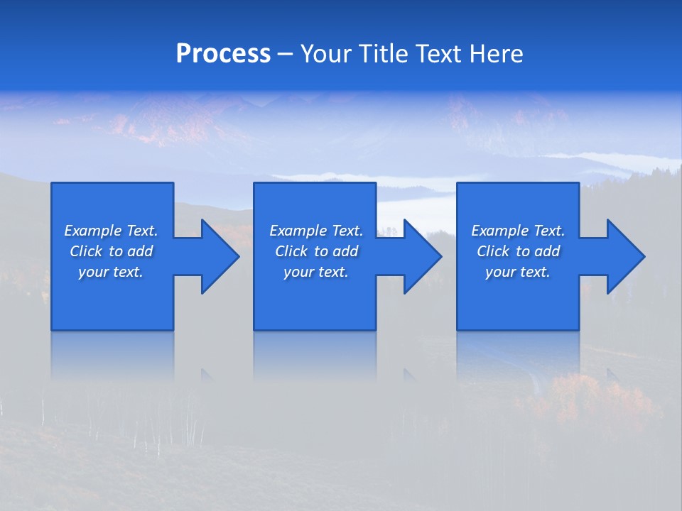 Beautiful Mountain View PowerPoint Template