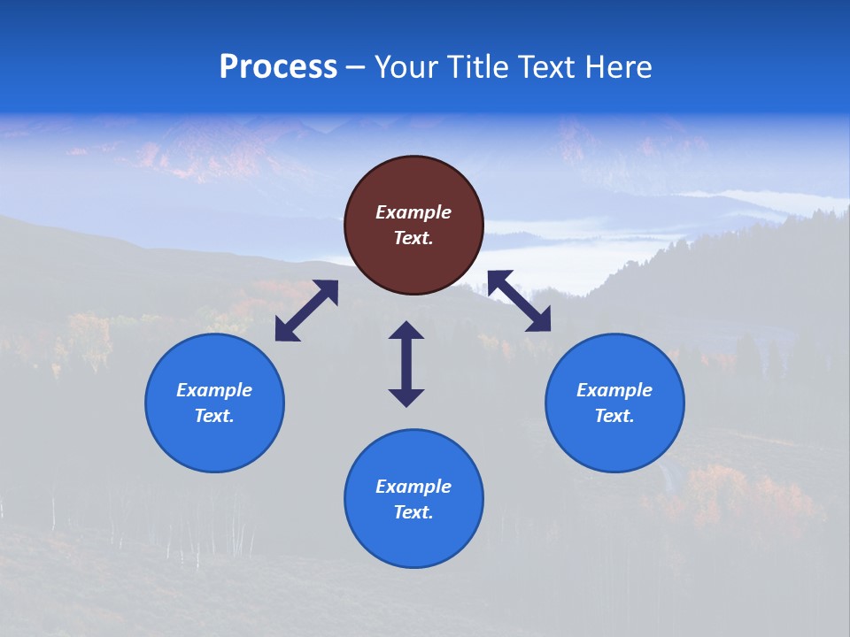 Beautiful Mountain View PowerPoint Template