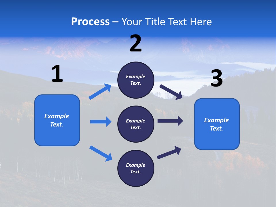 Beautiful Mountain View PowerPoint Template