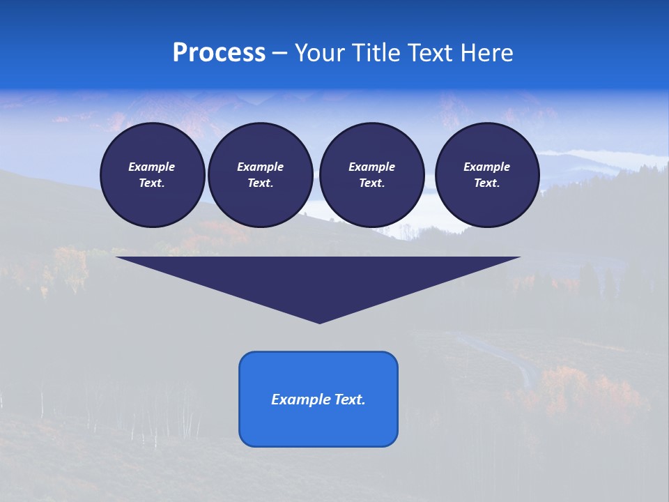 Beautiful Mountain View PowerPoint Template