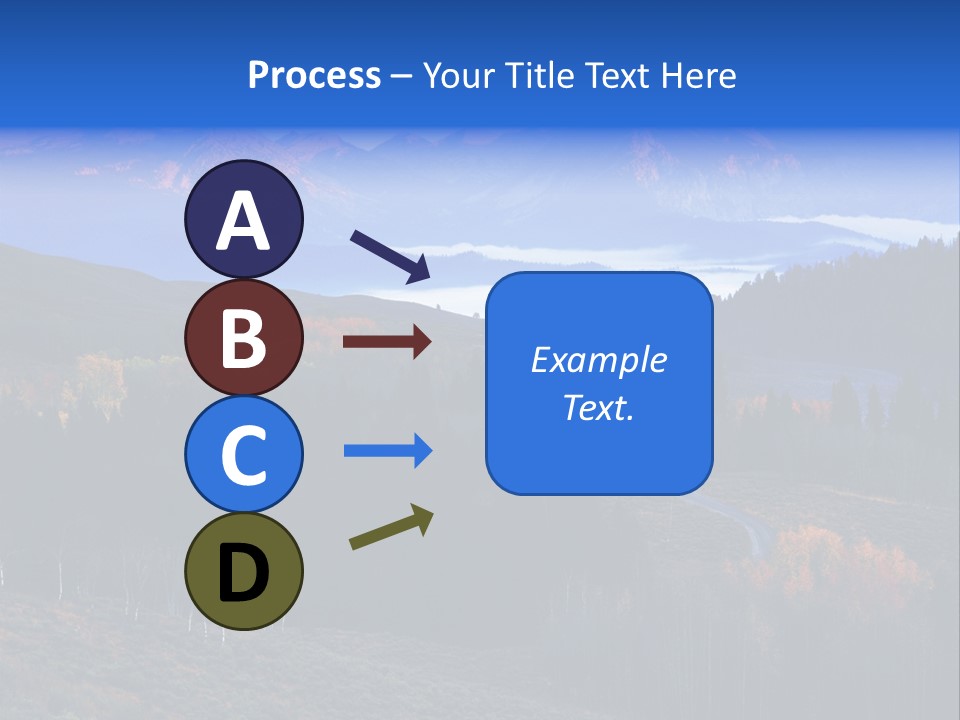 Beautiful Mountain View PowerPoint Template