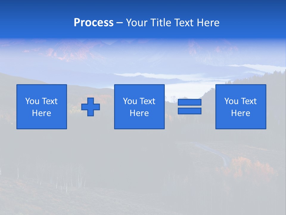 Beautiful Mountain View PowerPoint Template
