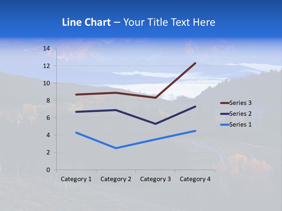 Beautiful Mountain View PowerPoint Template