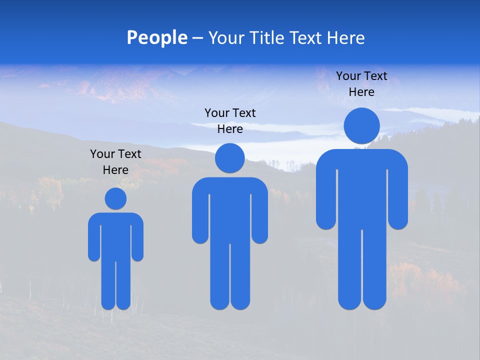 Beautiful Mountain View PowerPoint Template