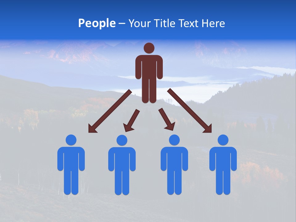 Beautiful Mountain View PowerPoint Template