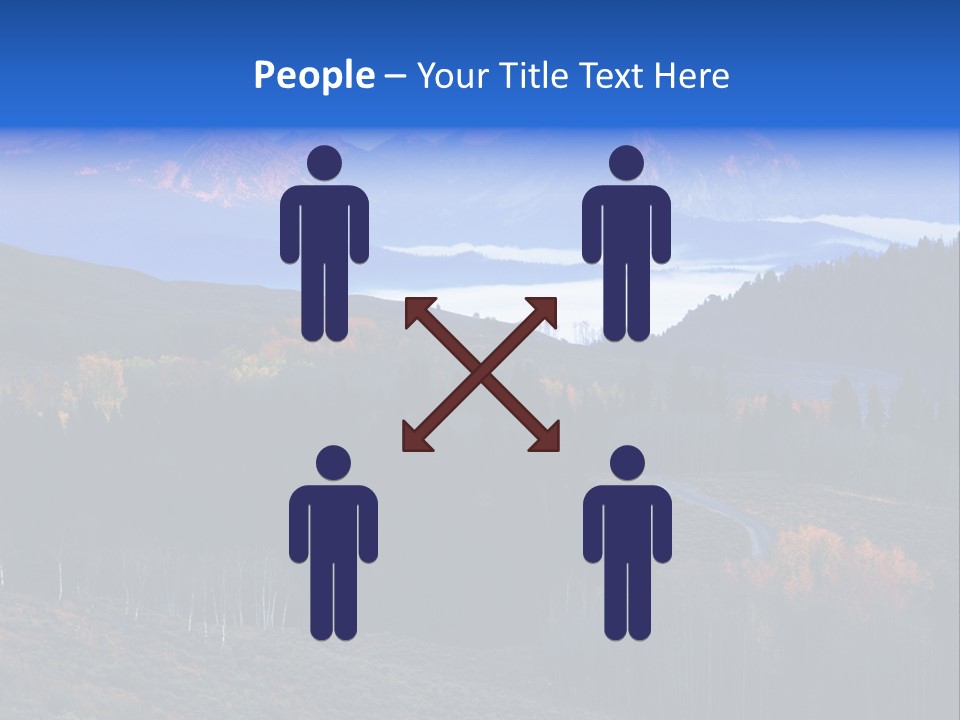 Beautiful Mountain View PowerPoint Template