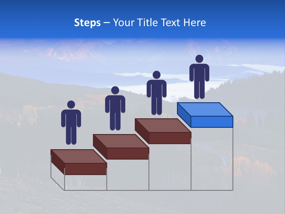 Beautiful Mountain View PowerPoint Template