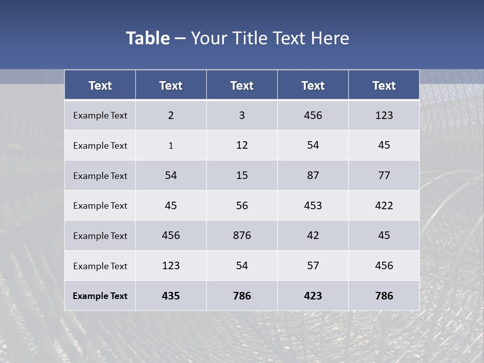 Technology Line Tunnel Columns PowerPoint Template