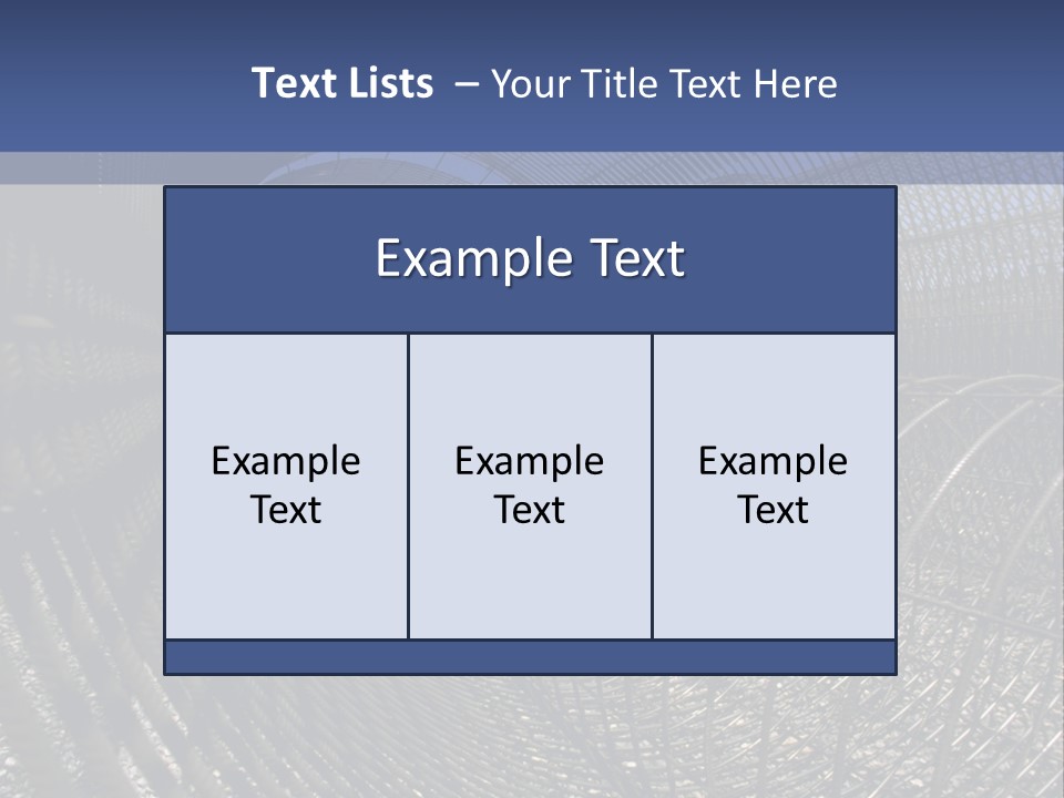 Technology Line Tunnel Columns PowerPoint Template