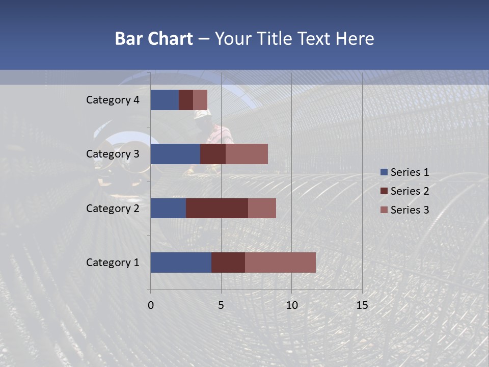 Technology Line Tunnel Columns PowerPoint Template