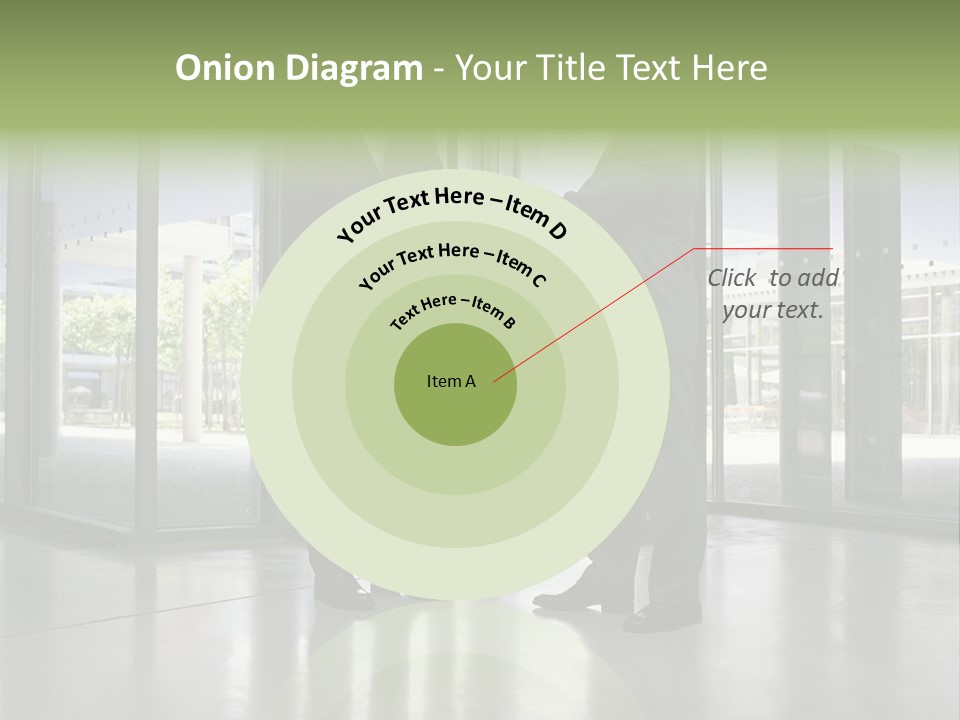 Businessmen Shaking Hands PowerPoint Template