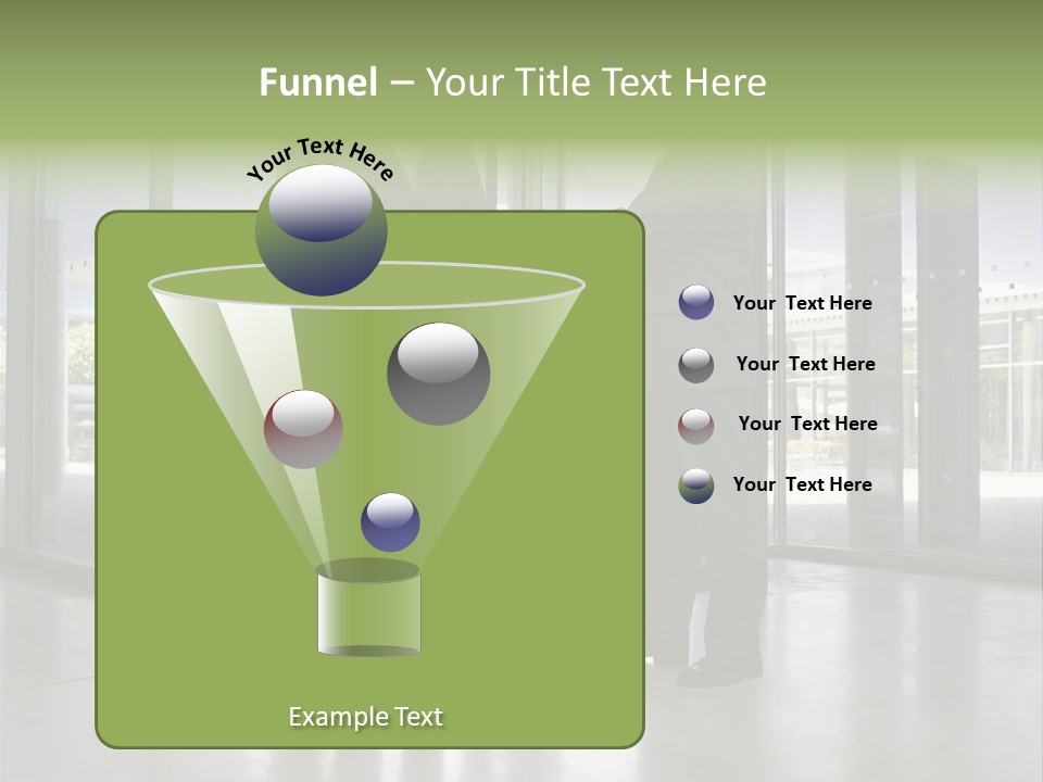 Businessmen Shaking Hands PowerPoint Template