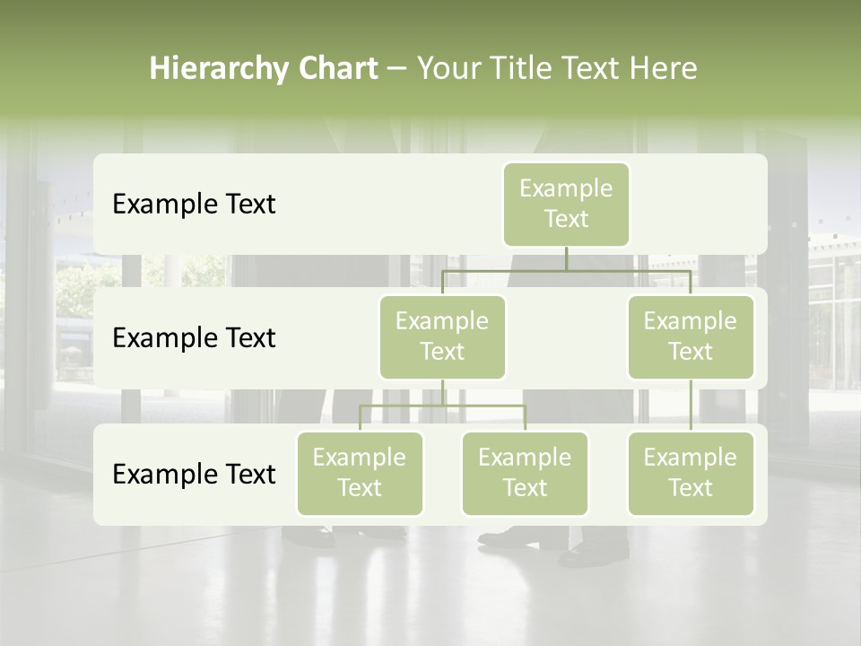 Businessmen Shaking Hands PowerPoint Template