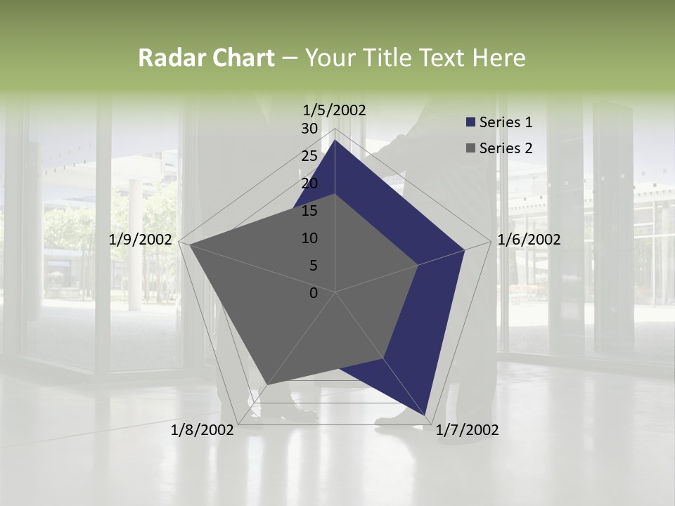 Businessmen Shaking Hands PowerPoint Template