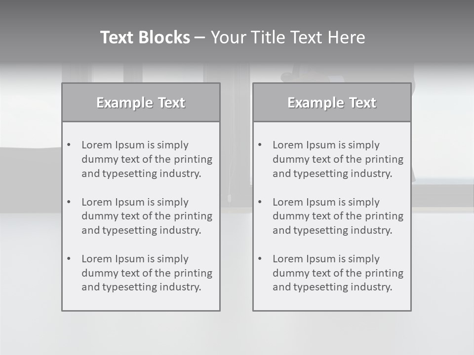 Businessman Using Mobile Phone PowerPoint Template