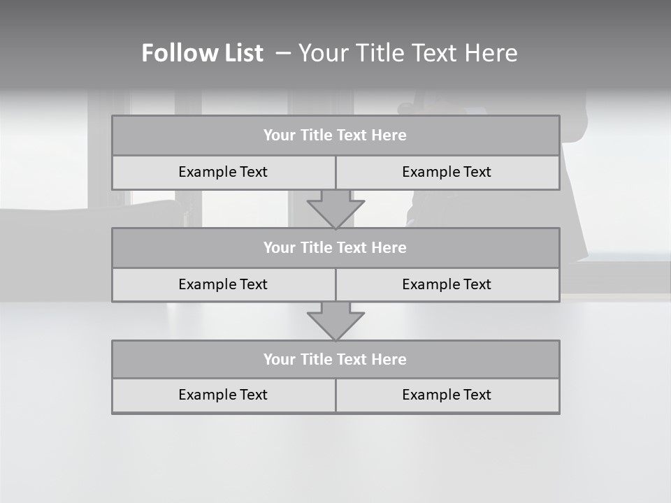 Businessman Using Mobile Phone PowerPoint Template