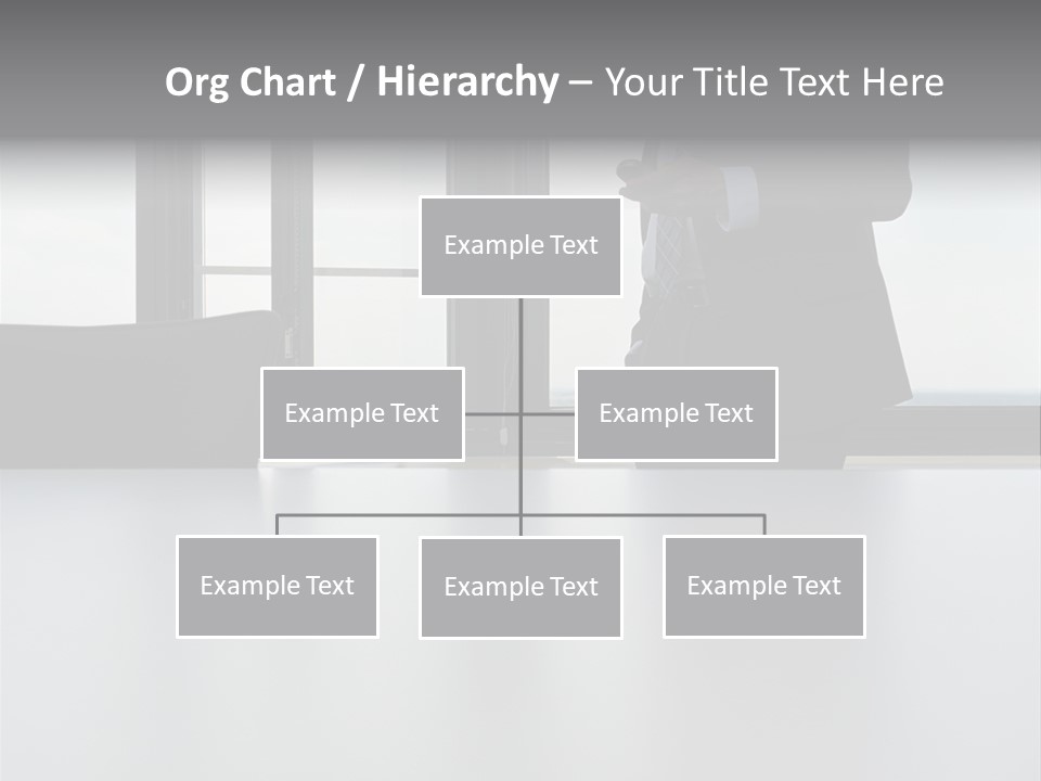 Businessman Using Mobile Phone PowerPoint Template