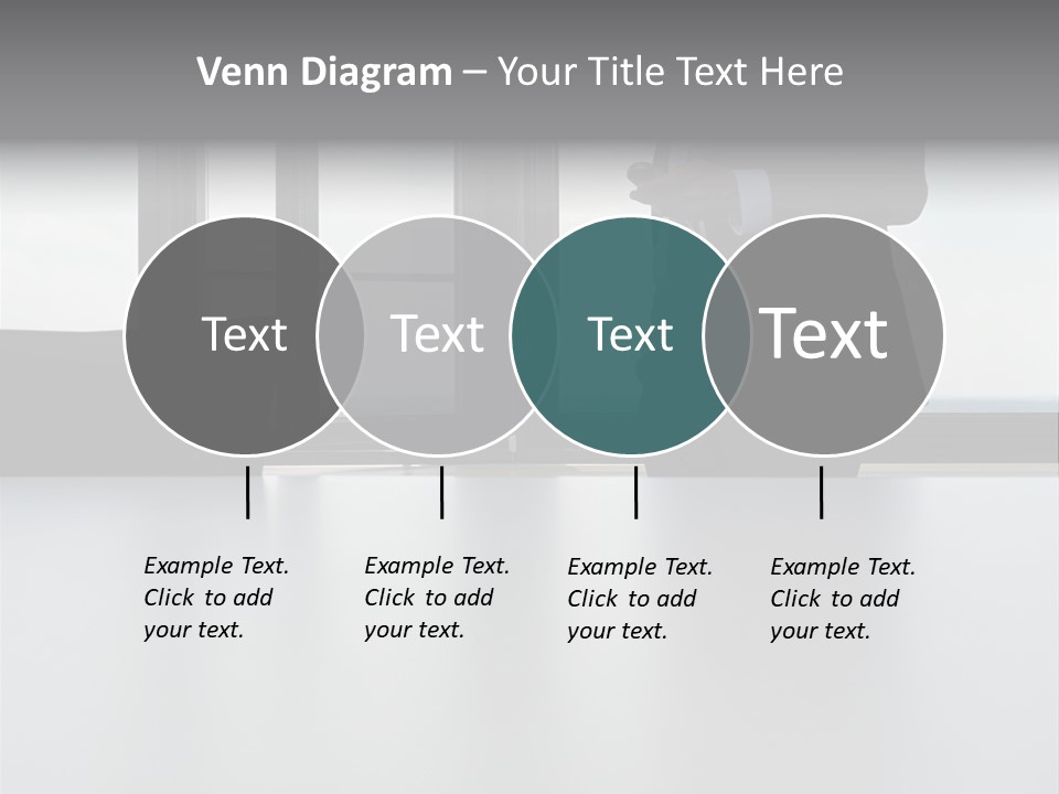 Businessman Using Mobile Phone PowerPoint Template