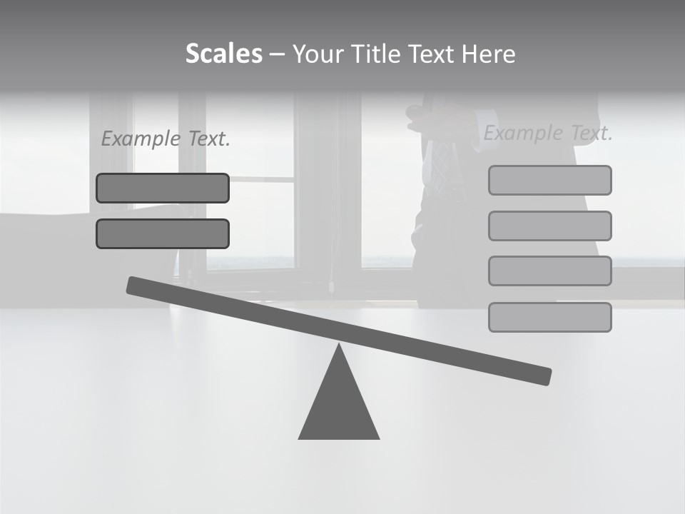 Businessman Using Mobile Phone PowerPoint Template