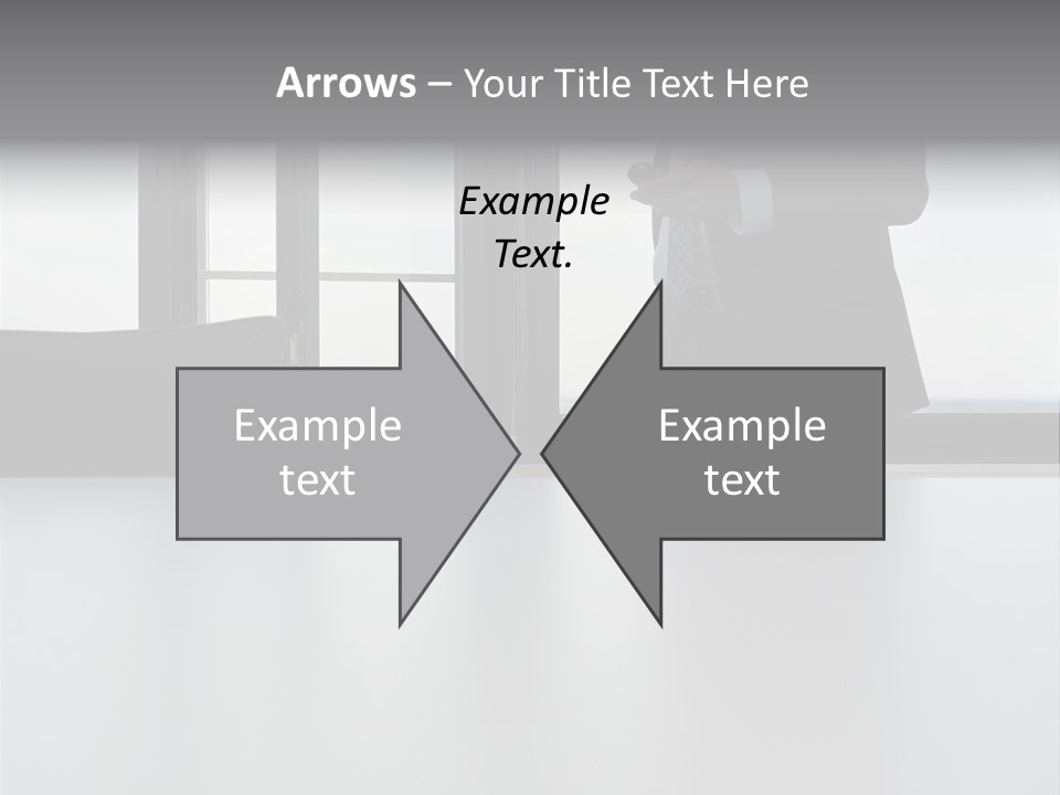 Businessman Using Mobile Phone PowerPoint Template