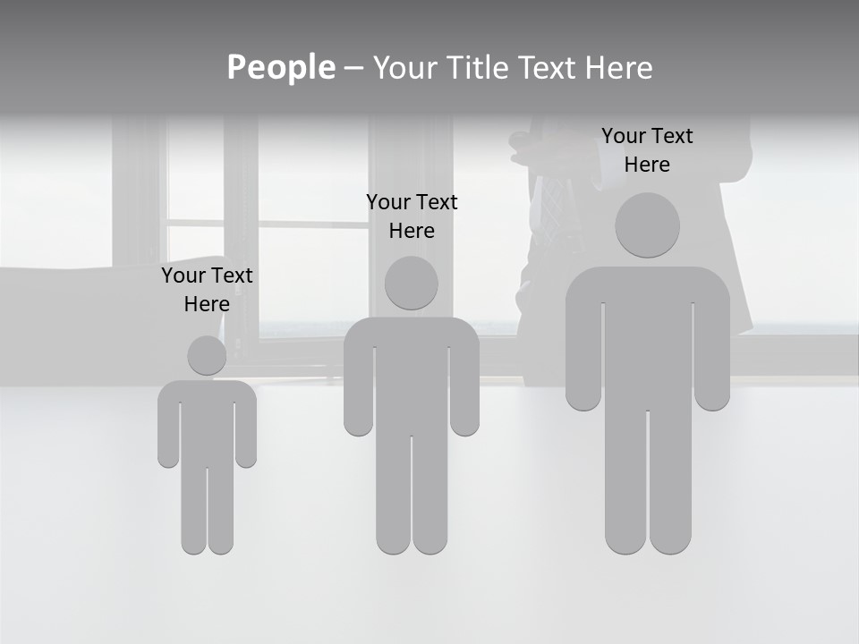 Businessman Using Mobile Phone PowerPoint Template