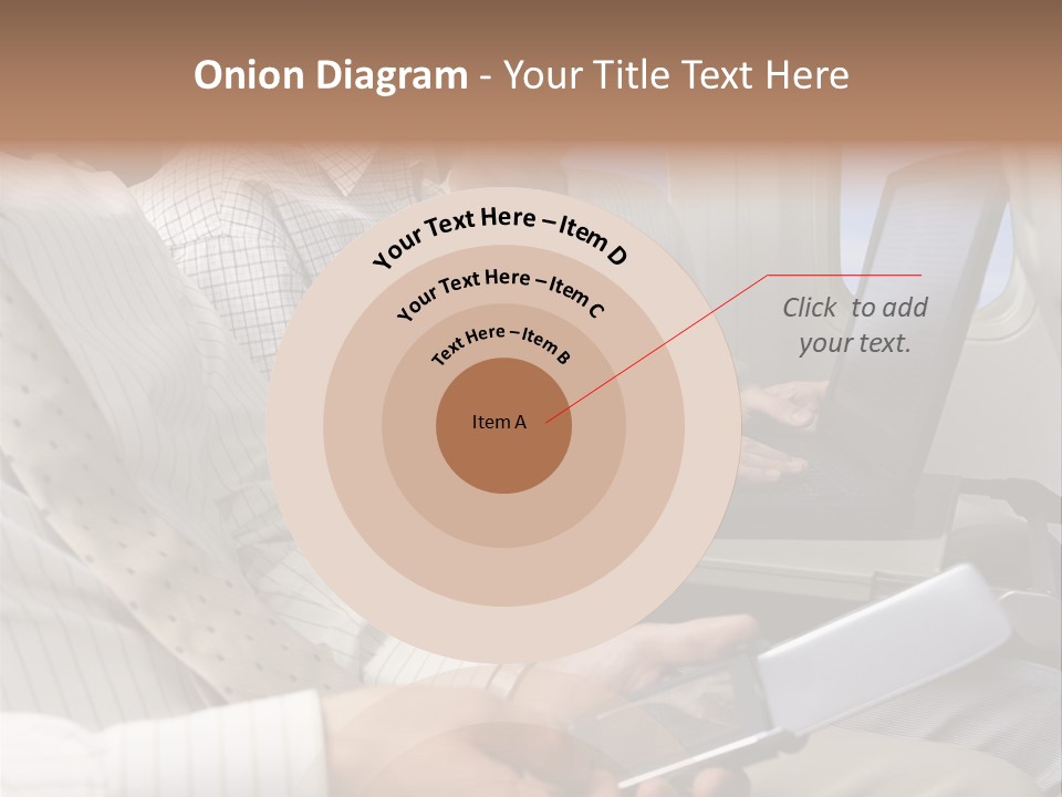 Business People Working On An Aeroplane PowerPoint Template