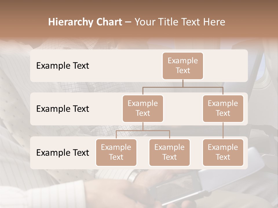 Business People Working On An Aeroplane PowerPoint Template