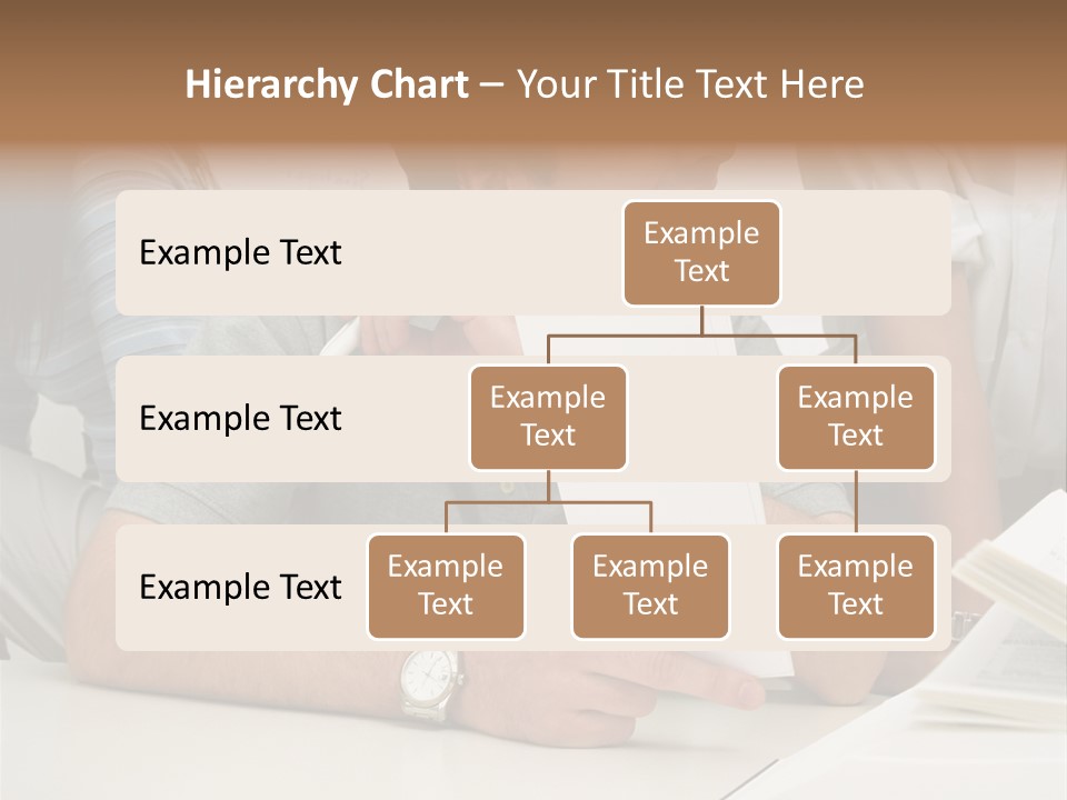 Office Workers Laughing PowerPoint Template