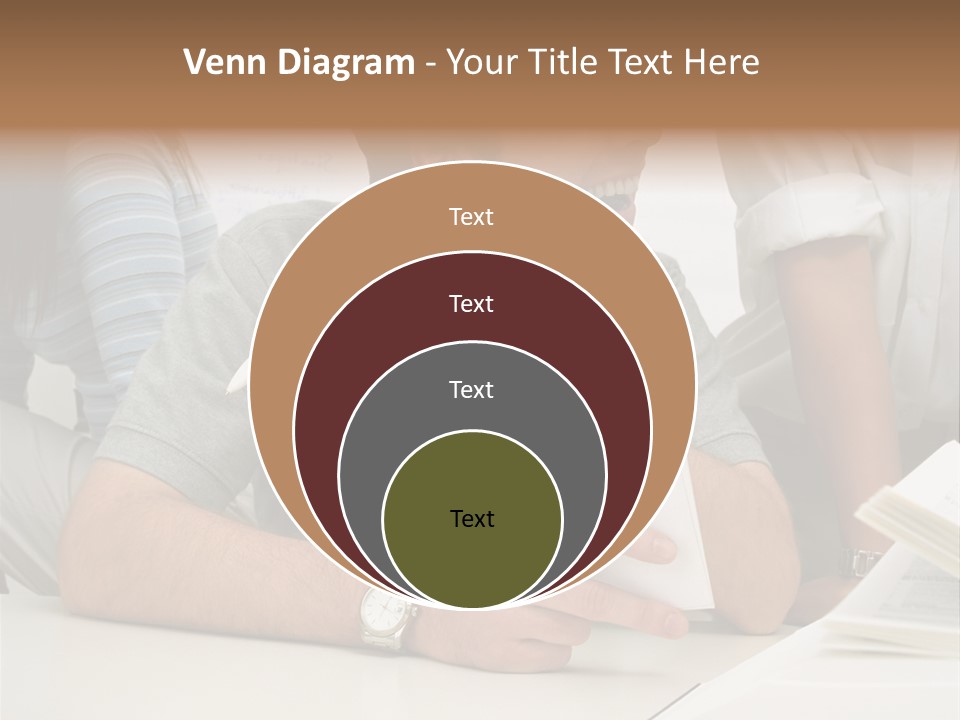 Office Workers Laughing PowerPoint Template