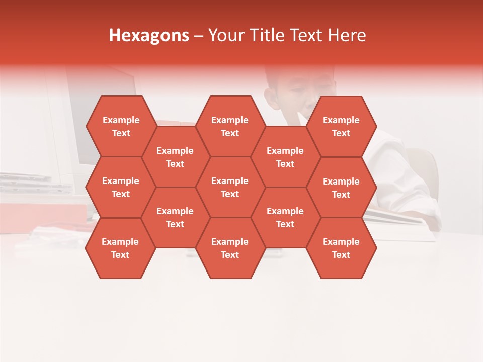 Office Worker Reading A Book PowerPoint Template