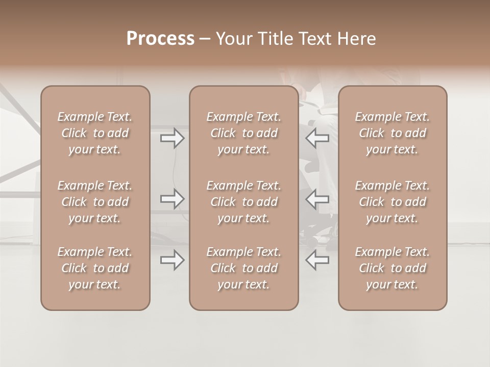 Office Worker Reading A Book PowerPoint Template