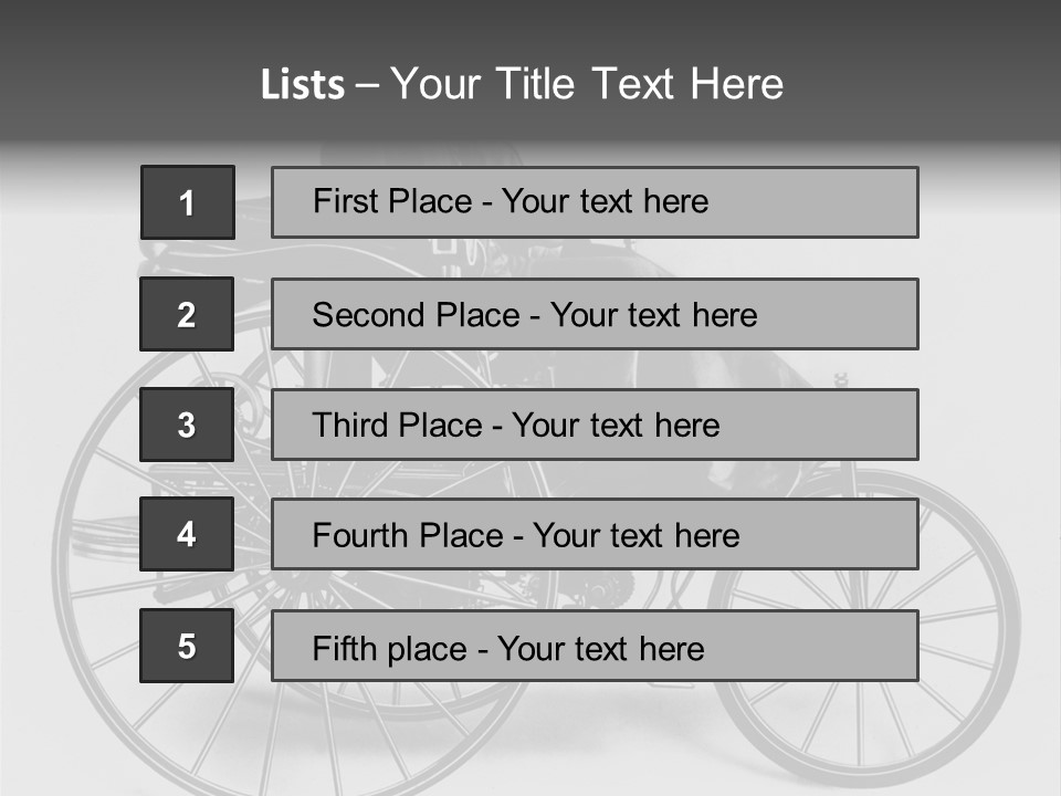 The First Car In The World PowerPoint Template