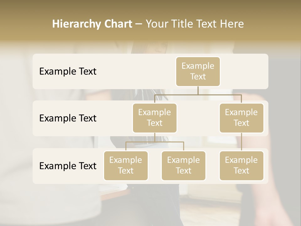 Two Young Men Approaching Young Woman PowerPoint Template