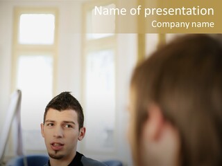 Office Workers PowerPoint Template