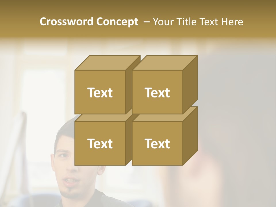 Office Workers PowerPoint Template