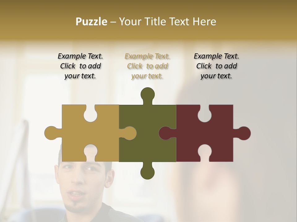 Office Workers PowerPoint Template