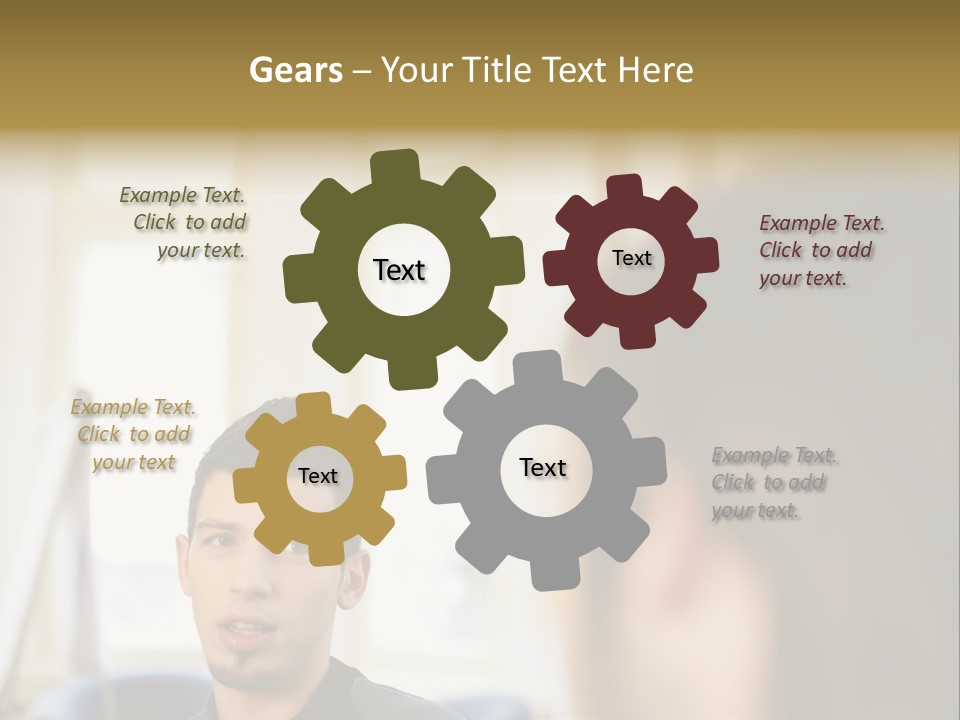 Office Workers PowerPoint Template