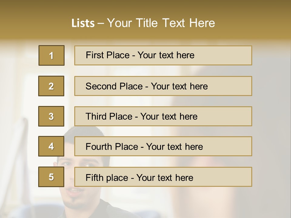 Office Workers PowerPoint Template