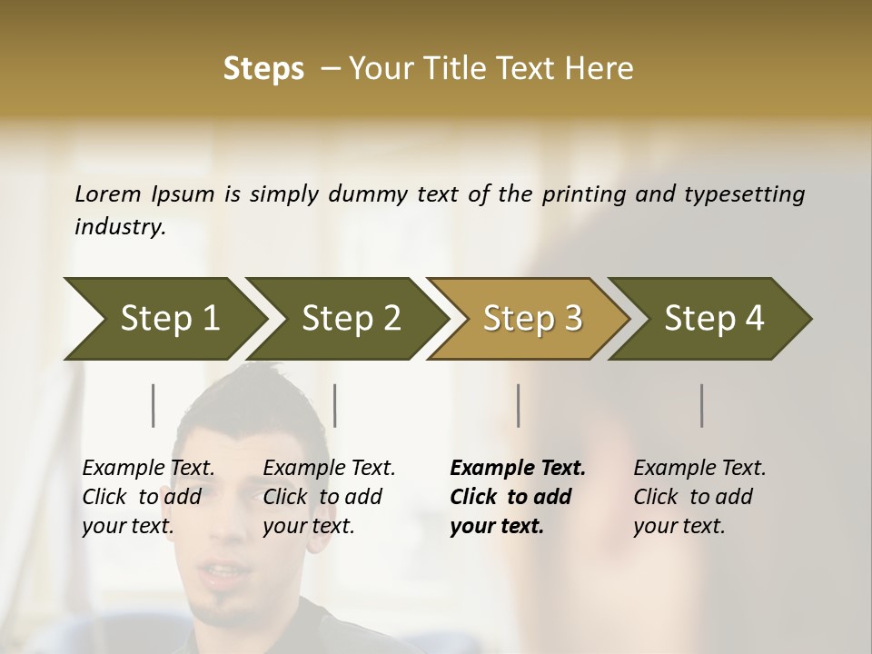 Office Workers PowerPoint Template