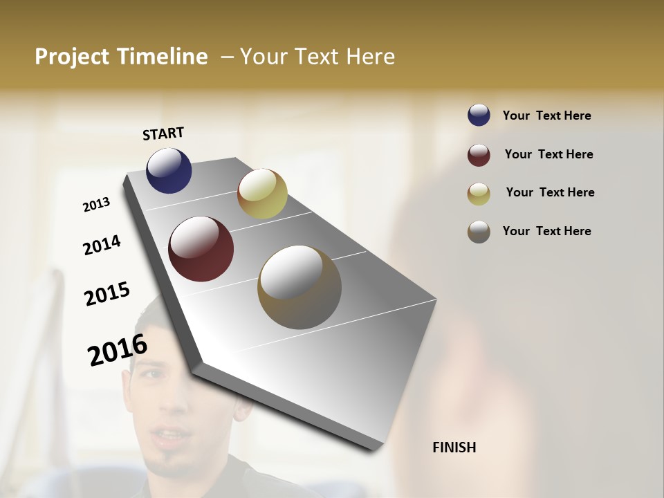 Office Workers PowerPoint Template