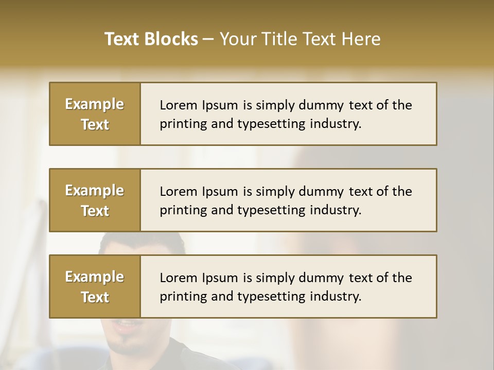 Office Workers PowerPoint Template