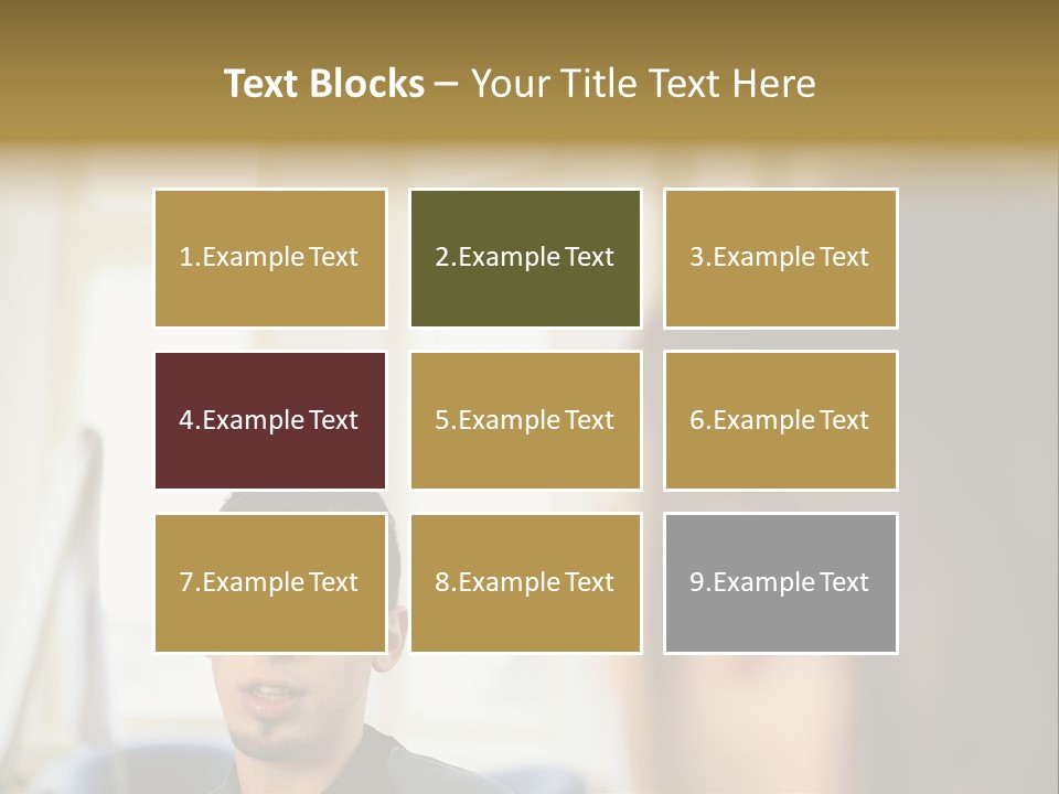 Office Workers PowerPoint Template