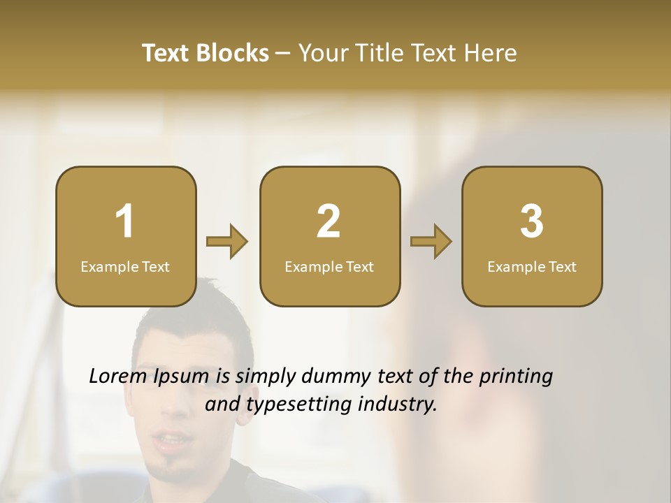 Office Workers PowerPoint Template