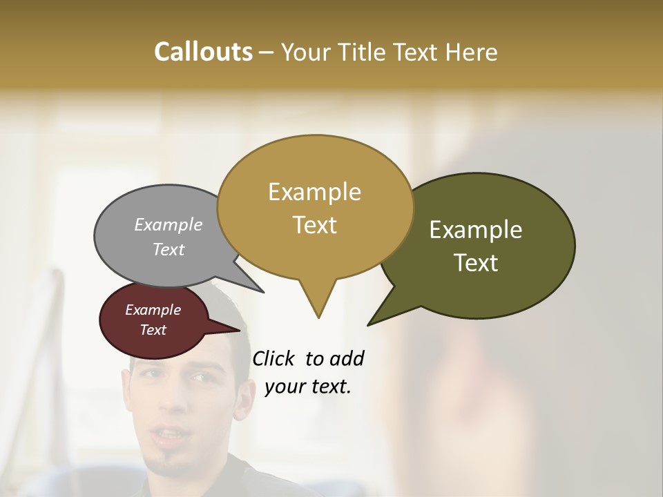 Office Workers PowerPoint Template