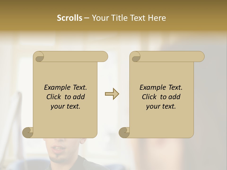 Office Workers PowerPoint Template