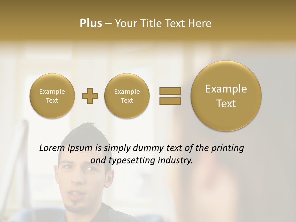 Office Workers PowerPoint Template